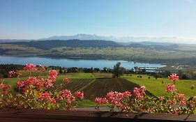 Pokoje u Chmielaków - Huba z widokiem na Jezioro Czorsztynskie Tatry i Pieniny Balia